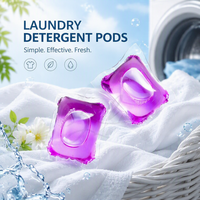 JL OEM Vente en gros Dosettes de détergent liquide pour lessive Produits de nettoyage Dosettes de lavage