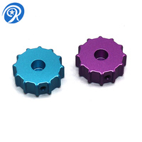 Services d'usinage de tournage CNC de précision Pièces en aluminium CNC personnalisées avec usine de fabricant d'anodisation