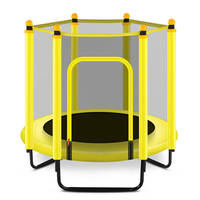 Offre Spéciale intérieur pliant enfants Trampoline lit pas cher en acier tissu mousse PVC matériel pour le Fitness pour adultes enfants utilisation en plein air