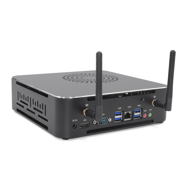 Dual DDR4 Memory 8USB Port 4K HD Dual-Screen Displays Mini PC Home Gaming Computer with Core I5-12450H Processor Fan