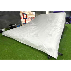 Rampa de Aterrizaje Inflable Crazy Fun para Deportes Extremos, PVC, para Bicicletas de Montaña, Certificación CE, Fácil Instalación - Product Image 2