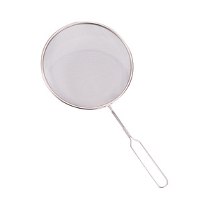 Stainless steel soy milk strainer, kitchen household strainer, non-slip strainer, wholesale, <b>dropshipping</b> available. - Product Image 1