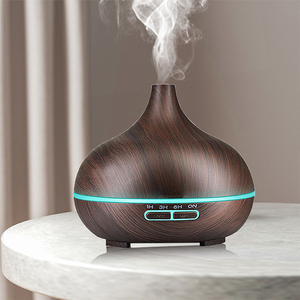 <strong>High</strong> <strong>Quality</strong> Four Seasons USB Humidifier with Night <strong>Light</strong> Wood Grain Oil <strong>Diffuser</strong> for Home Car Hotel Portable 1-Year Warranty - Product Image 1