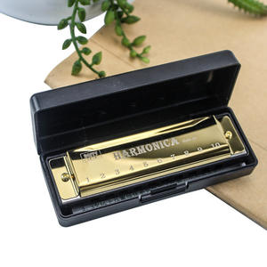 <span class=keywords><strong>Harmonica</strong></span> diatonique rose et bleu de haute qualité à 10 trous pour les étudiants, jouet en plastique pour enfants à bas <span class=keywords><strong>prix</strong></span> avec étui - Product Image 4