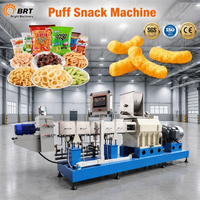 Fabricant de lignes de production de snacks de haute qualité, machine de fabrication de snacks soufflés