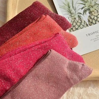 Chaussettes d'équitation en lurex métallisé brillant, personnalisables, pour femmes et jeunes filles, écologiques, à hauteur du genou, vente en gros