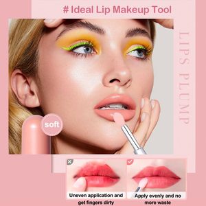 Applicatore per labbra in Silicone di alto livello Mini maschera per gli occhi pennello per lucidalabbra retrattile formato da viaggio applicatore per balsamo lucidalabbra ombretto Li - Product Image 6