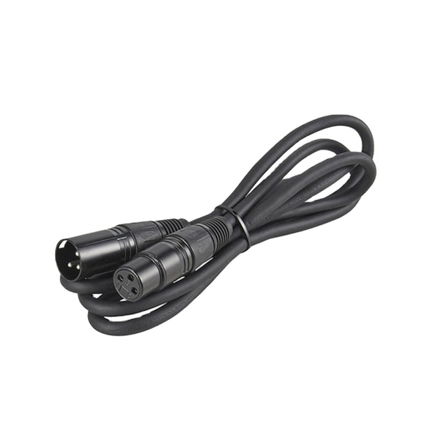 Professional Dmx Cannon Head Male Female Signal Line 3Pin 1m 2m 5m for Stage Lights Moving Heads Light