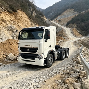 Nuevo Camión Tractor HOWO T7H 6x4 Diésel, 440HP, Euro 2, Volante a la Izquierda, <span class=keywords><strong>con</strong></span> Cámara Trasera, Capacidad de Carga de 31-40T, para Logística de Larga Distancia - Product Image 6