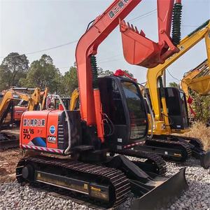 Excavatrice d'occasion HITACHI ZX70-5A d'origine mini-pelle sur chenilles de 7 tonnes en bon état Zx70 Zx75 Zx60 pelleteuses de ferme à vendre - Product Image 2