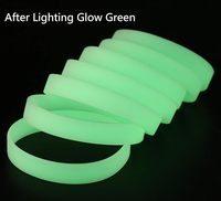 Bracelet de basketball en silicone lumineux JR X Logo, phosphorescent pour couples, course nocturne, événements et promotions