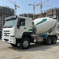 Semi-remorque malaxeur à béton résistant à la chaleur avec châssis de support renforcé, idéale pour les chantiers de construction du Moyen-Orient