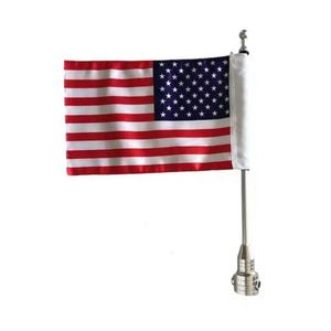 เสาธงติดรถมอเตอร์ไซค์แบบเสาตั้งตรง คุณภาพสูง ปี 2024 ผลิตภัณฑ์ที่มีความได้เปรียบในการแข่งขัน เหมาะสำหรับรถมอเตอร์ไซค์ทั่วไป - Product Image 2