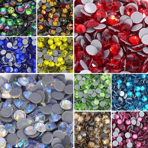 JC Crystal - Cristales de imitación al por mayor con parte trasera plana SS10, 12 cortes, Hot Fix, <span class=keywords><strong>a</strong></span> granel, <span class=keywords><strong>AB</strong></span> - Product Image 6