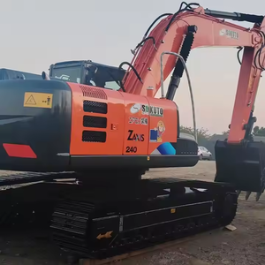 Excavadora Hitachi ZX240 de 24 toneladas usada de alta eficiencia con excavadora de alta calidad y bajas horas de trabajo a la venta - Product Image 2