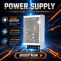 Carte d'alimentation industrielle S-75-24 à sortie unique 75W 24V SMPS haute efficacité CE
