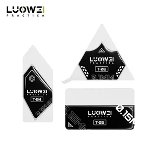 LUOWEI ultra-dünne flexible Telefonbildschirm-Desmontage Köderstange Tarnung Entfernung Öffnung Schraubkarte für Mobilfunk-Reparaturwerkzeuge
