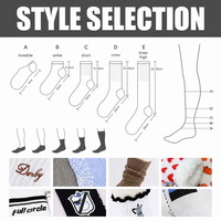 Chaussettes mi-mollet pour hommes à rayures sportives, en coton premium côtelé, ajustement confortable, respirantes et confortables, vente en gros, fabrication sur mesure en usine