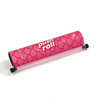 Empaque de Tubo de Papel Kraft Ecológico, Reciclable y de Grado Alimenticio para Sushi y Dulces, Personalizable en Tamaño y Color, Fácil de Usar