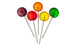 מותאם אישית טעמים פירות Lollipop סוכריות lollipop יצרן