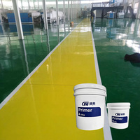 Revêtement de sol en silicone pour sols en béton industriels avec couche de finition en polyuréthane en option