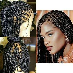 Perruque tressée synthétique blonde style <span class=keywords><strong>Jennifer</strong></span> Morden pour femme noire - Product Image 2