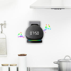 Soporte de Pared Compacto Multifuncional Portátil con Pantalla para <span class=keywords><strong>Echo</strong></span> <span class=keywords><strong>Dot</strong></span> <span class=keywords><strong>4</strong></span> de 5.ª Generación (2026) - Product Image 2