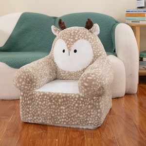 Dessin animé lapin fourrure enfants canapé chaise amovible lavable dossier tabouret Design moderne Style salon maternelle garçons - Product Image 1