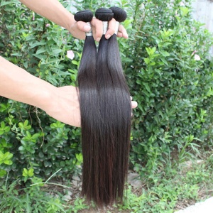 Lot complet de cheveux humains bruts brésiliens indiens Remy 10A, ondulés effet eau, bouclés, vierges, cuticules alignées, vente en gros pour revendeurs - Product Image 1