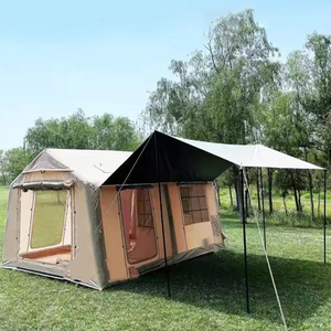 Vente flash, tente gonflable de haute qualité, grande, 420 D Oxford, 4 saisons, imperméable, avec installation rapide pour <span class=keywords><strong>le</strong></span> glamping - Product Image 5