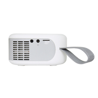 Mini projecteur, projecteur de film WiFi portable HD 720P, projecteur vidéo extérieur de cinéma maison avec sac de transport