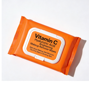 Lingettes démaquillantes humides non tissées <span class=keywords><strong>à</strong></span> base de plantes sans alcool, personnalisables avec logo, 25/50/100 pièces, pour le visage et la maison - Product Image 1