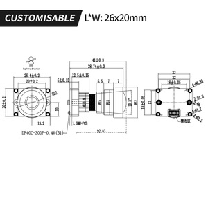 IMX664 4MP Starlight Telephoto Large Aperture Night Vision Camera Module 120fps License Plate Recognition ANPR Systems - Product Image 5
