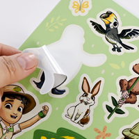 Pegatinas de Vinilo Personalizadas con Logotipo Empresarial, Resistentes al Agua, para Empaque de Productos de Empresa