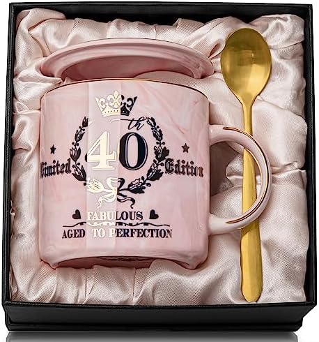 Regalos para el 40º aniversario en rosa