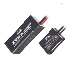 Boîtier en aluminium AGFRC CAP3000C à prix de gros, boîte de condensateurs super puissants HV 16V pour modèles de voitures RC 1/8 et 1/10 - Product Image 5