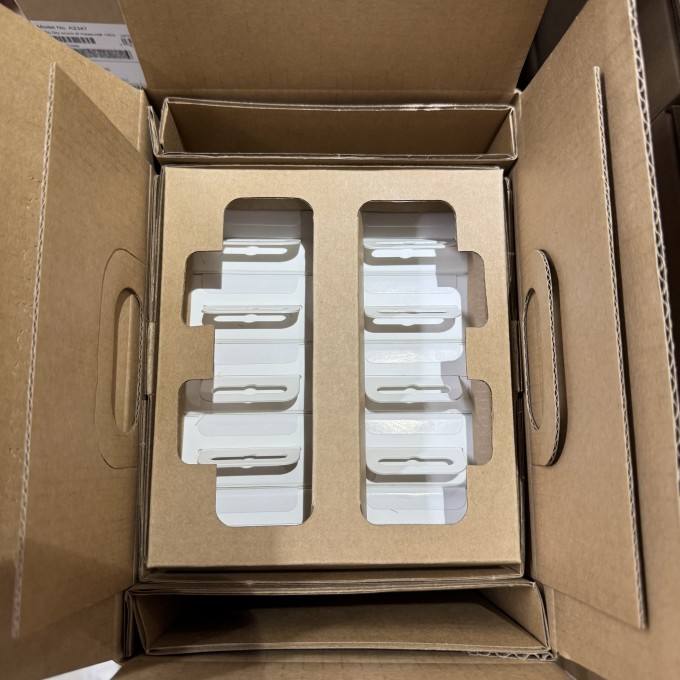 White box only, no cable no charger