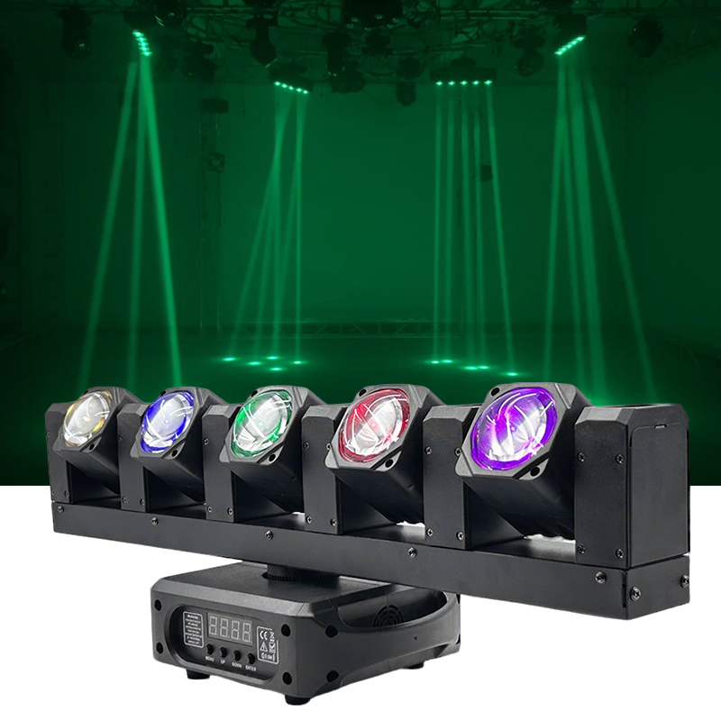 ZY Wholesale 5 Eye Beam Effect Light Stage Light for Disco Party KTV Bar Club Music Concert