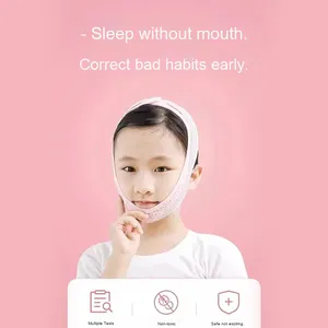 Dispositivo Anti-apertura correttore viso per adulti bambini cotone per la respirazione della bocca sonno artefatto a bocca chiusa per assistenza sanitaria adenoide - Product Image 4