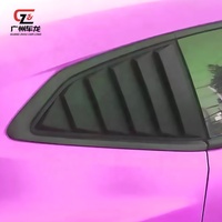 Volets de fenêtre arrière pour Chevrolet Camaro 2015-2019 Volets de fenêtre de voiture