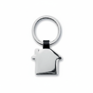 Casa a forma di portachiavi promozionale & moschettone per la pubblicità - Product Image 2