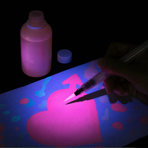 Tinta Invisible UV de 30 ml para Escritura y Pintura Secreta, Tinta Fluorescente Visible Bajo Luz UV para Manualidades, Mensajes Secretos y Pedidos al por Mayor - Product Image 2