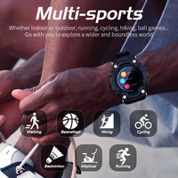 Montre connectée Eraysun avec écran tactile complet, moniteur de fréquence cardiaque, montre intelligente tendance pour homme, compatible Android et iOS, appareils portables