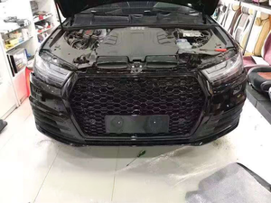 Rejilla de Coche PNB Estilo RSQ7 para Audi Q7 4M 16-19 SQ7 ABS Nueva de Alta Calidad en Negro Brillante |   Instalación Fácil, Garantía de 3 Meses - Product Image 5