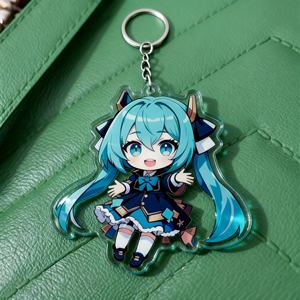 Llavero Holográfico de Burbuja de Té, Llavero Acrílico Personalizado, Anillo de Llavero Personalizado, Dijes Acrílicos, Llavero Acrílico Transparente - Product Image 3