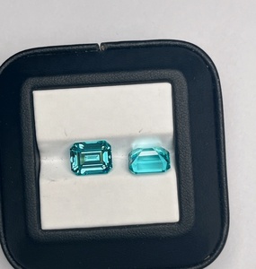 Precio al por mayor Lab Grown Paraiba 1ct a 5ct Pretty Lab Grown Stones para pendientes de anillo - Product Image 1
