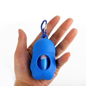 Boîte à déchets pour animaux de compagnie portable d'extérieur, distributeur de sacs à excréments en plastique, fournitures de nettoyage pour animaux de compagnie en extérieur, promotionnel - Product Image 4