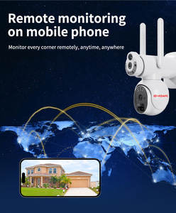 Q09 4G/WIFI Cámara Bajo consumo de energía <span class=keywords><strong>365</strong></span> días Monitoreo Pantalla dual Pantalla Conmutación gratuita Soporte Monitoreo remoto - Product Image 3