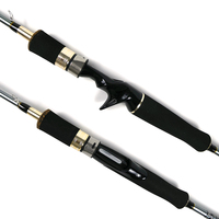 Caña de Pescar ZhanJing de Fibra de Carbono de Acción Rápida para Spinning, Baitcasting, Jigging y Fly Fishing, 1.8m/2.1m/2.4m/2.7m, Potencia Media Ligera, para Lago y Río