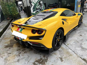 Kit de Carrocería para Ferrari <span class=keywords><strong>F8</strong></span>, Actualización a Estilo <span class=keywords><strong>Mansory</strong></span> MSY, Alerón Delantero y Trasero de Fibra de Carbono, Faldones Laterales - Product Image 4